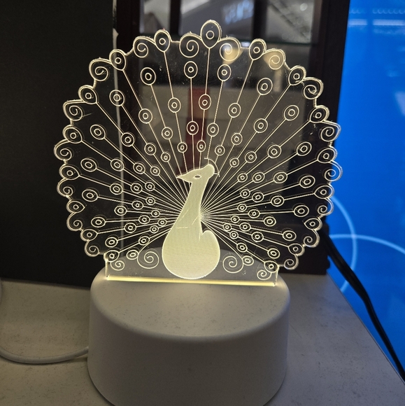 3D LED Night Light Fun Shapes - Picture 3 of 16